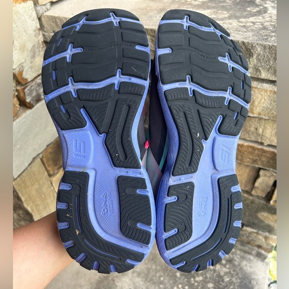 Brooks Ghost 15 Athletic Running sneaker shoes in Black,Pink & purple Sz-12. M - Picture 14 of 14
